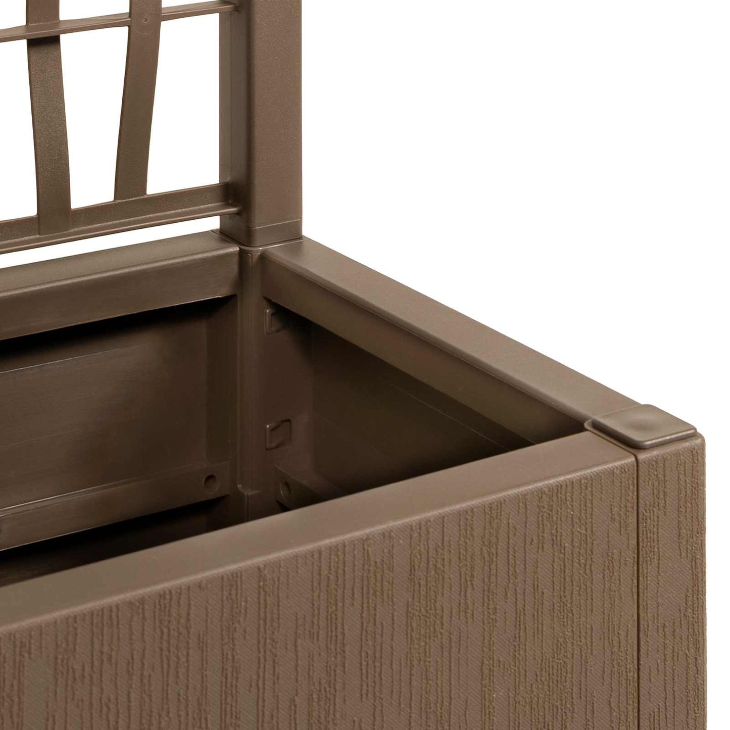 vidaXL Κηποτινάκι με Τρέλα Καφέ 80 x 36 x 140 εκ PP