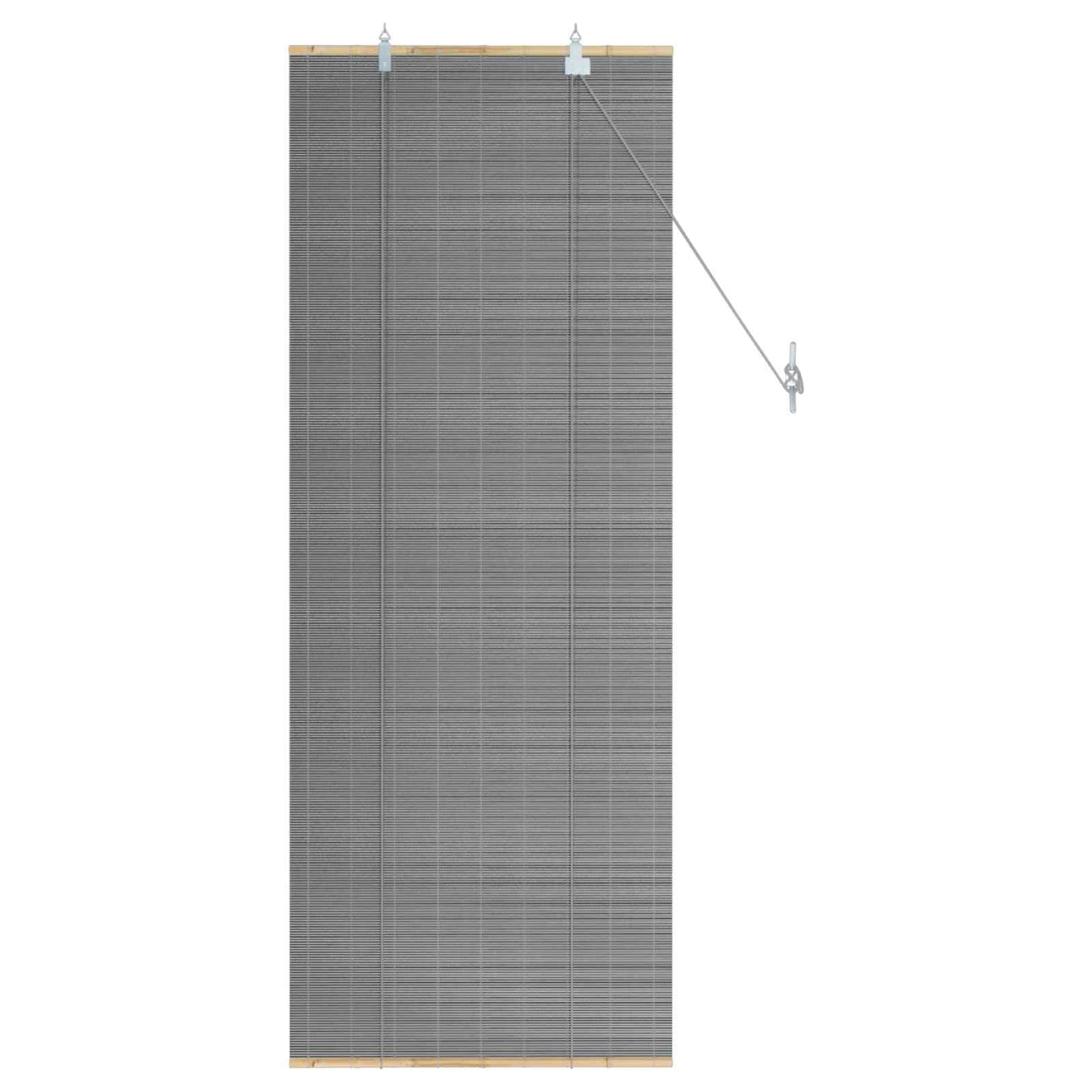 vidaXL Ρόλερ (στόρι) Γκρι 70 x 160 εκ. Μπαμπού