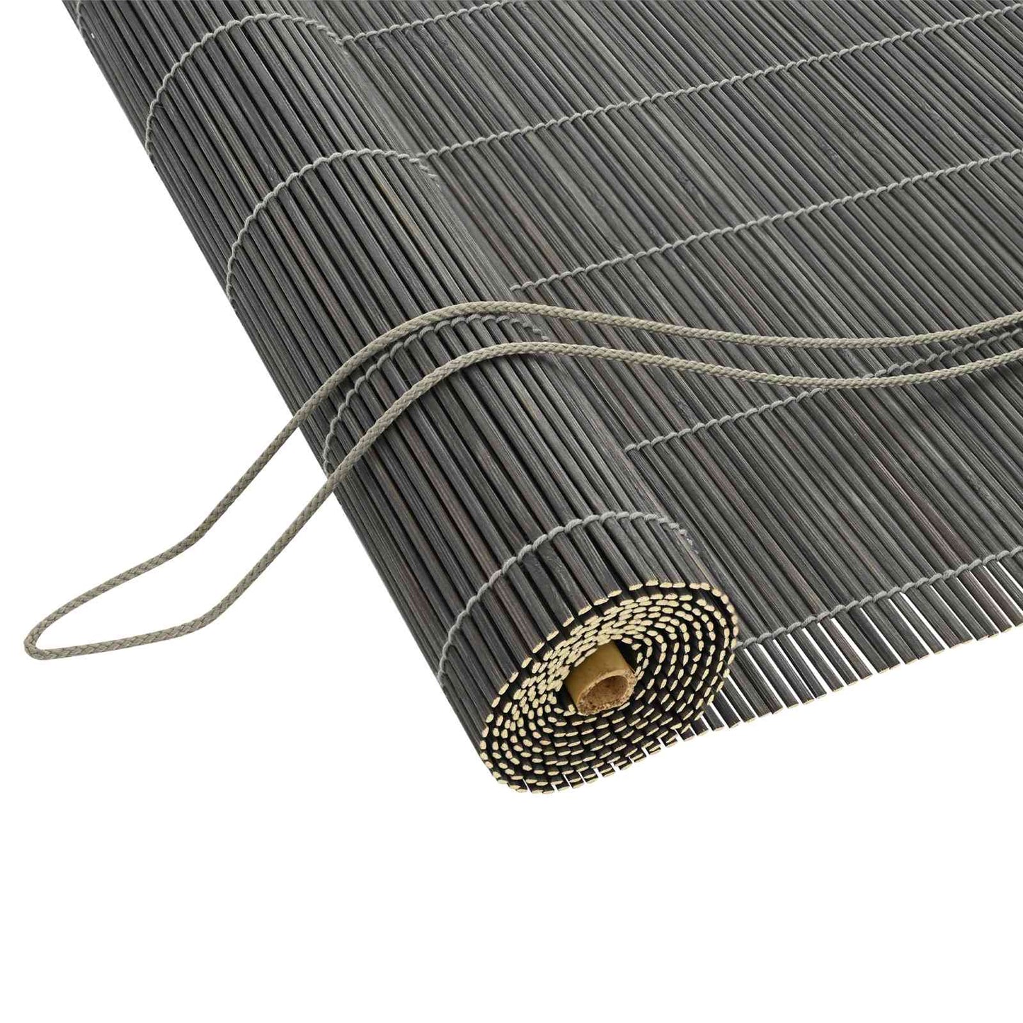 vidaXL Ρόλερ (στόρι) Γκρι 120 x 160 cm Μπαμπού