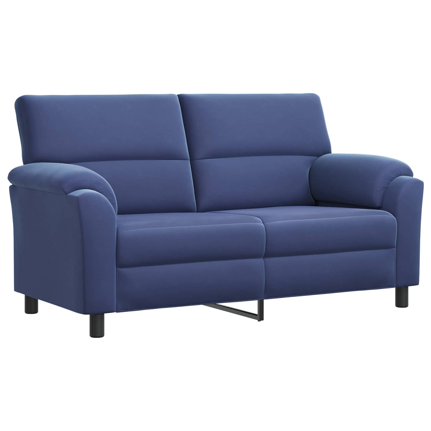 vidaXL Καναπές Μπλε Αστυνομίας 174 x 85 x 93 εκ Βελούδο