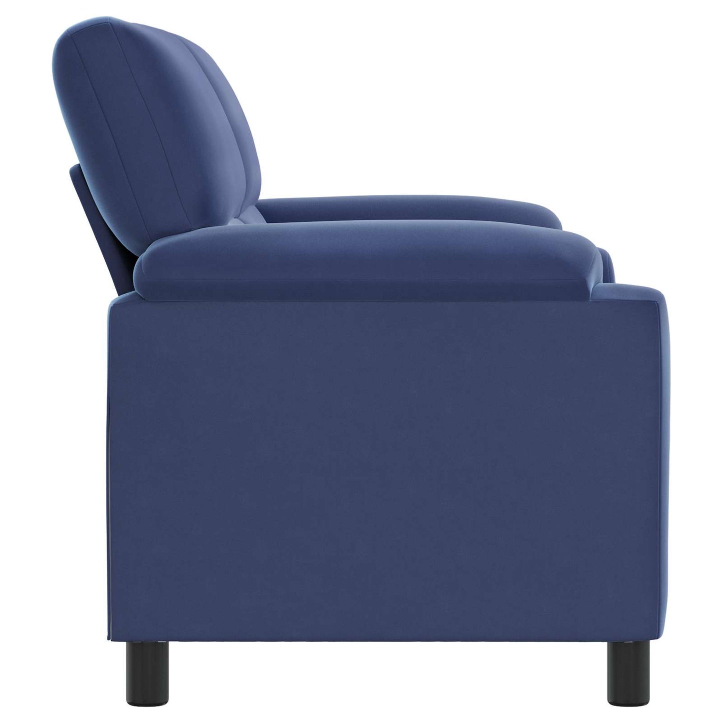 vidaXL Καναπές Μπλε Αστυνομίας 174 x 85 x 93 εκ Βελούδο