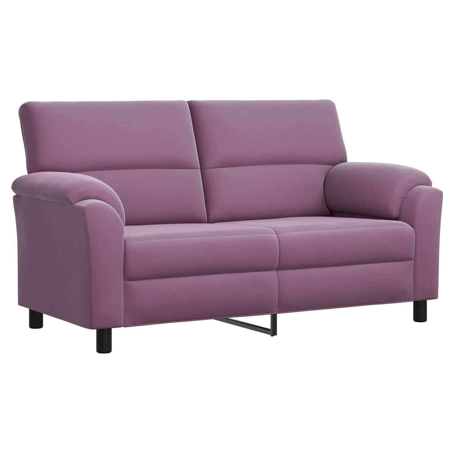 vidaXL Καναπές Μοβ 174 x 85 x 93 εκ Βελούδο