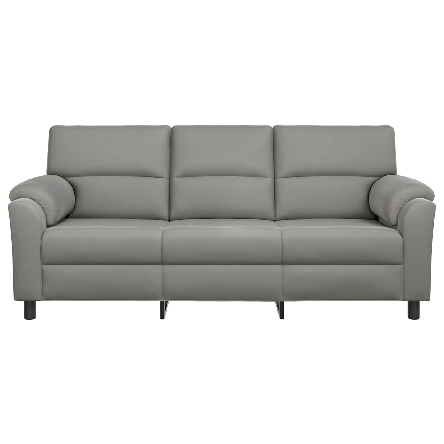 vidaXL Καναπές Ανοιχτό γκρι 214 x 85 x 93 εκ Βελούδο