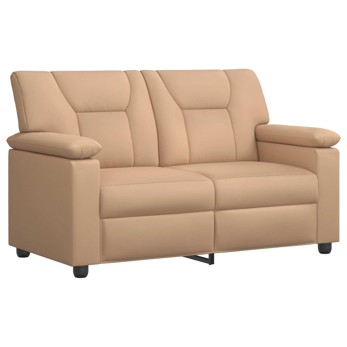 vidaXL Καναπές Καπουτσίνο 151 x 85 x 93 εκ. Τεχνητό Δέρμα