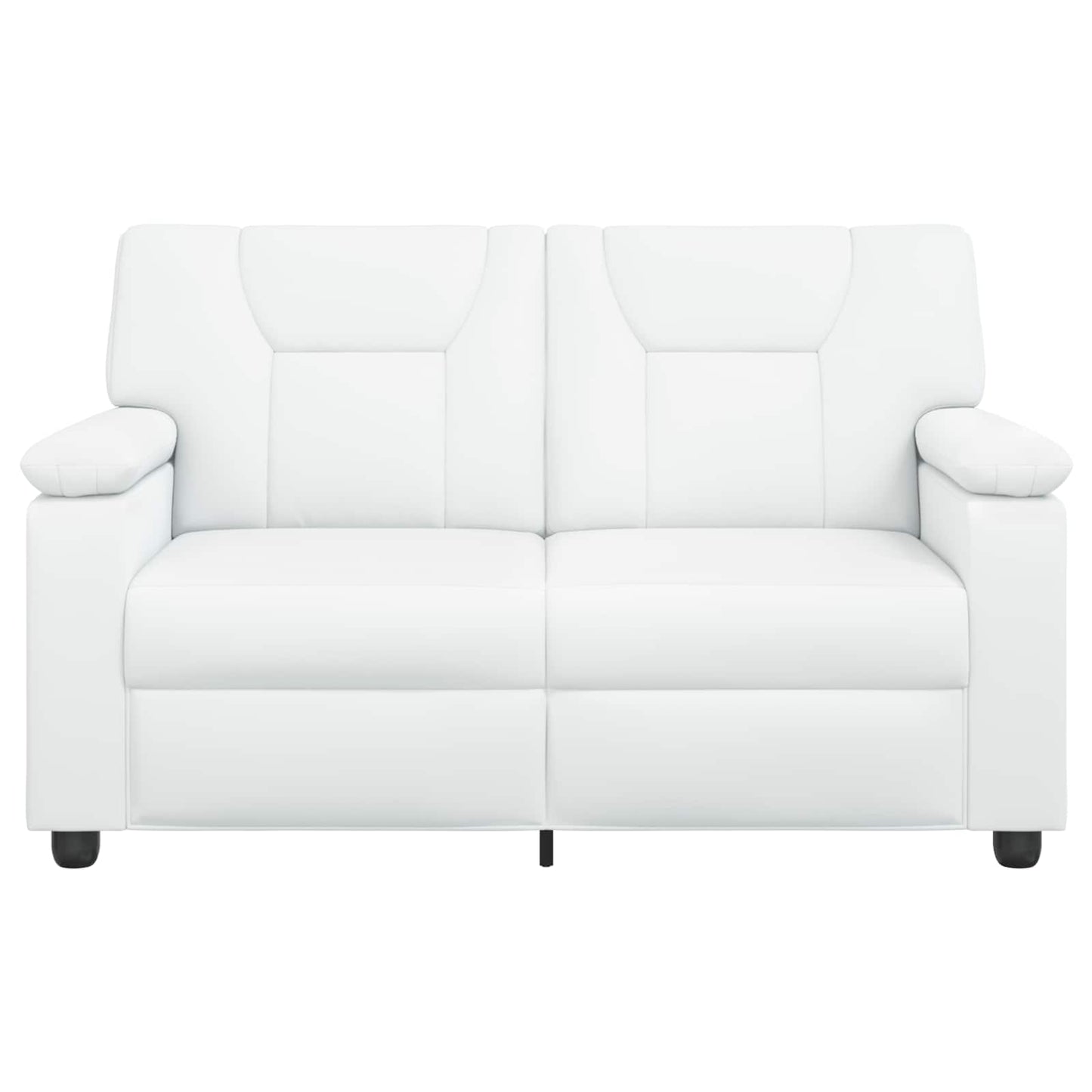 vidaXL Καναπές Λευκό 151 x 85 x 93 εκ. Τεχνητό Δέρμα