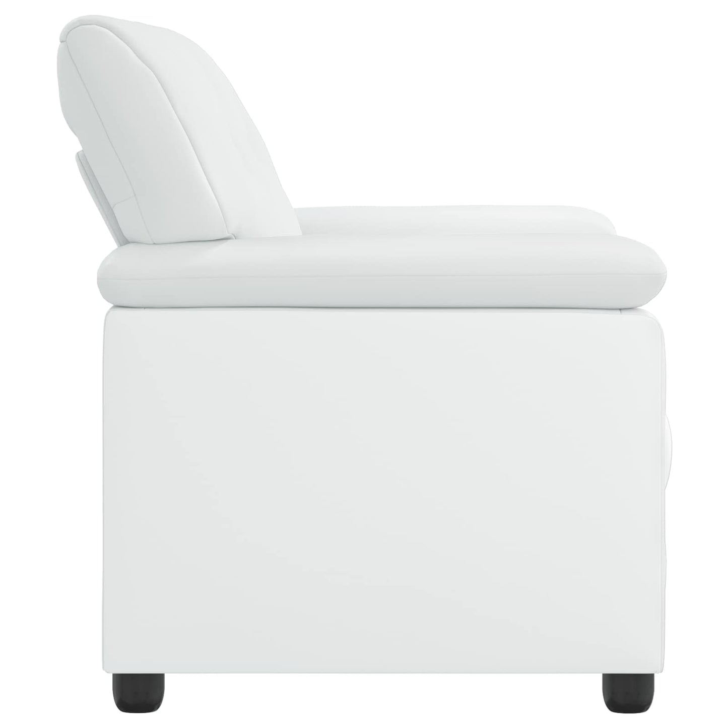 vidaXL Καναπές Λευκό 151 x 85 x 93 εκ. Τεχνητό Δέρμα