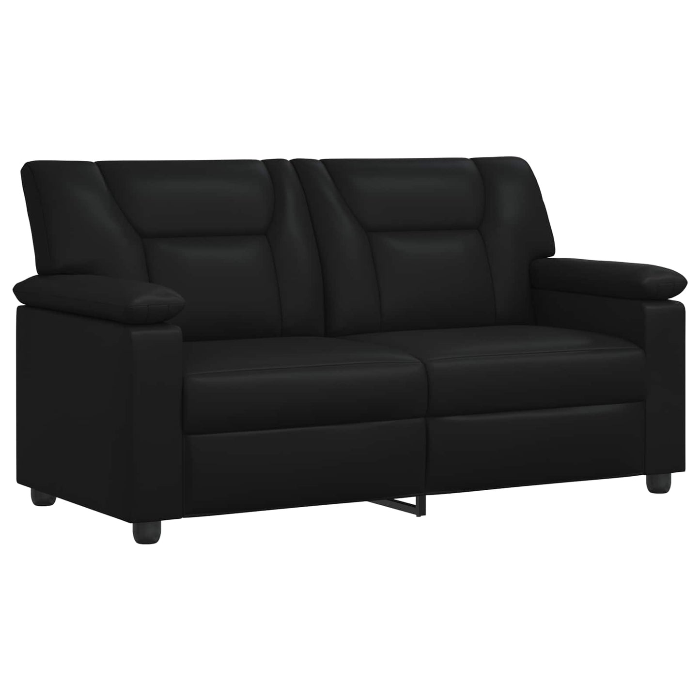 vidaXL Καναπές Μαύρο 171 x 85 x 93 εκ. Τεχνητό Δέρμα