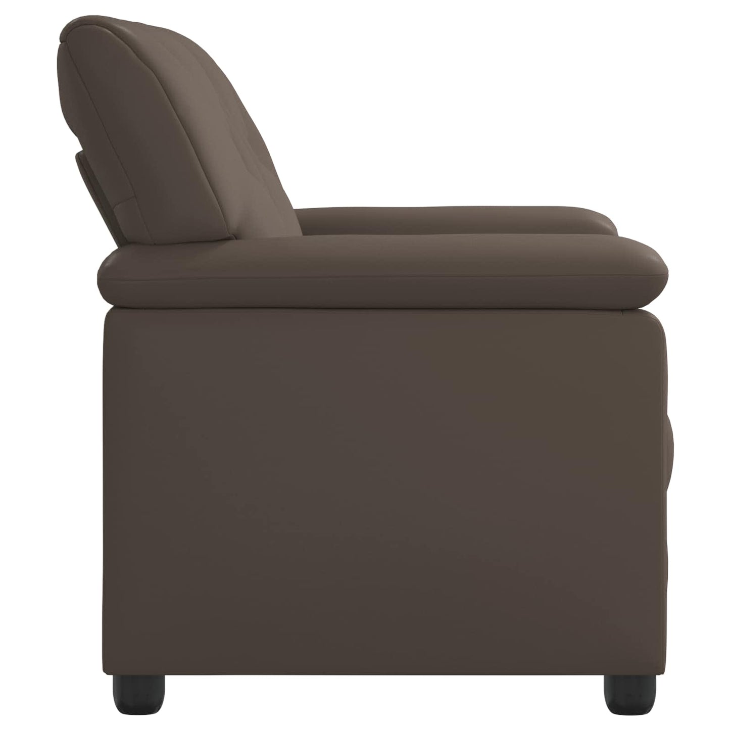vidaXL Καναπές Γκρι 171 x 85 x 93 εκ. Τεχνητό Δέρμα