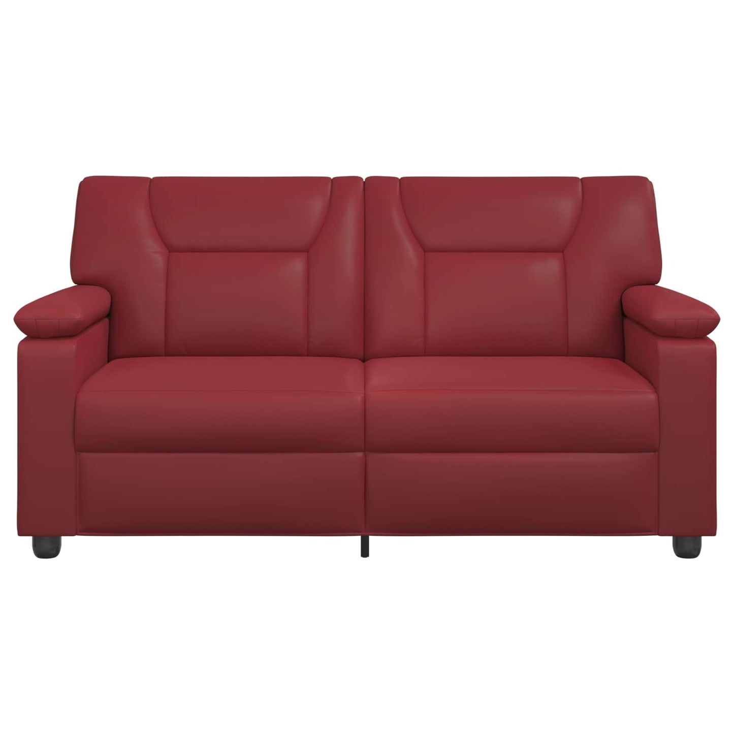 vidaXL Καναπές Κόκκινο 171 x 85 x 93 εκ. Τεχνητό Δέρμα