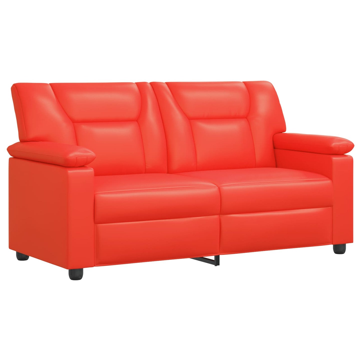 vidaXL Καναπές Κόκκινο 171 x 85 x 93 εκ. Τεχνητό Δέρμα