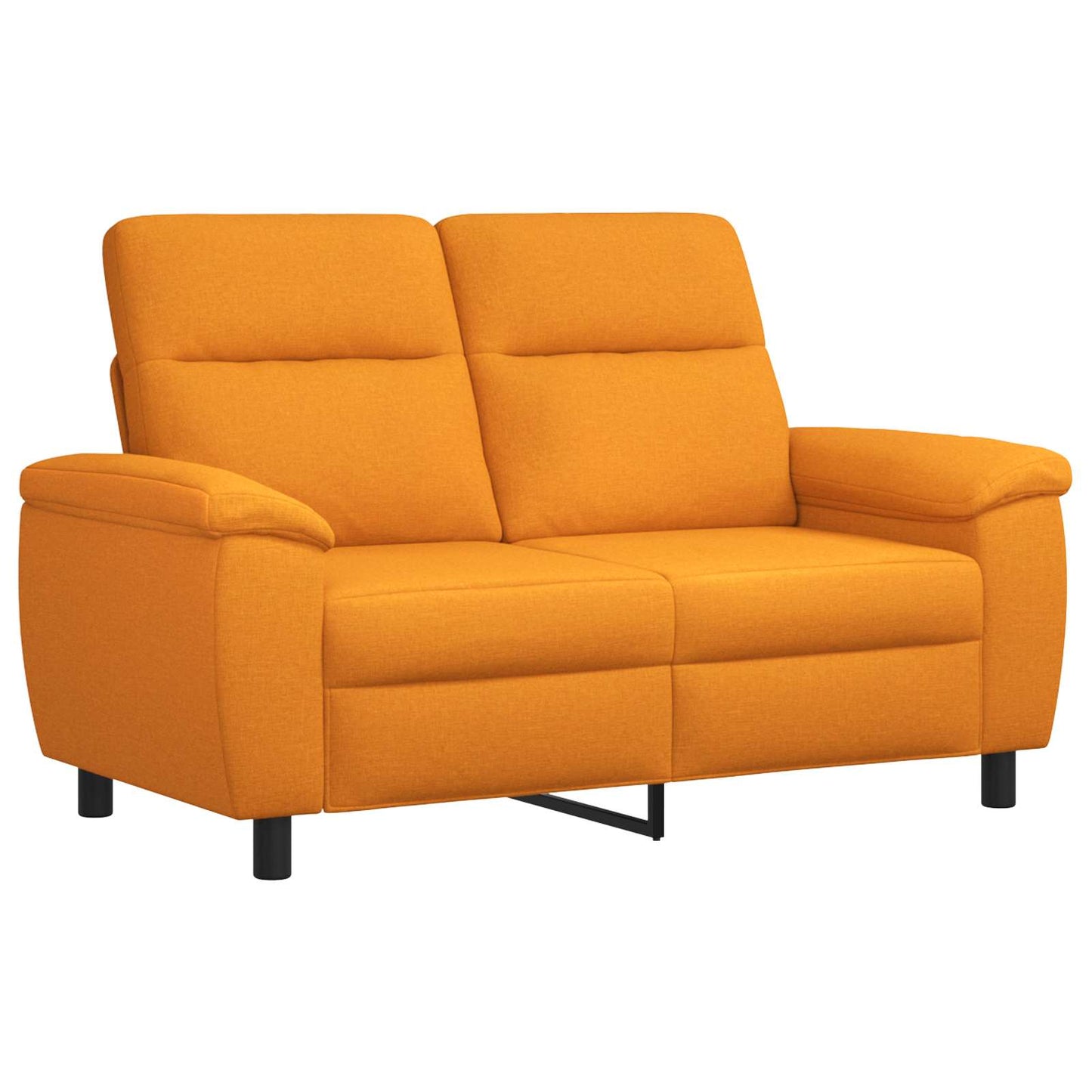 vidaXL Καναπές Σκούρο κίτρινο 158 x 90 x 95 εκ Ύφασμα