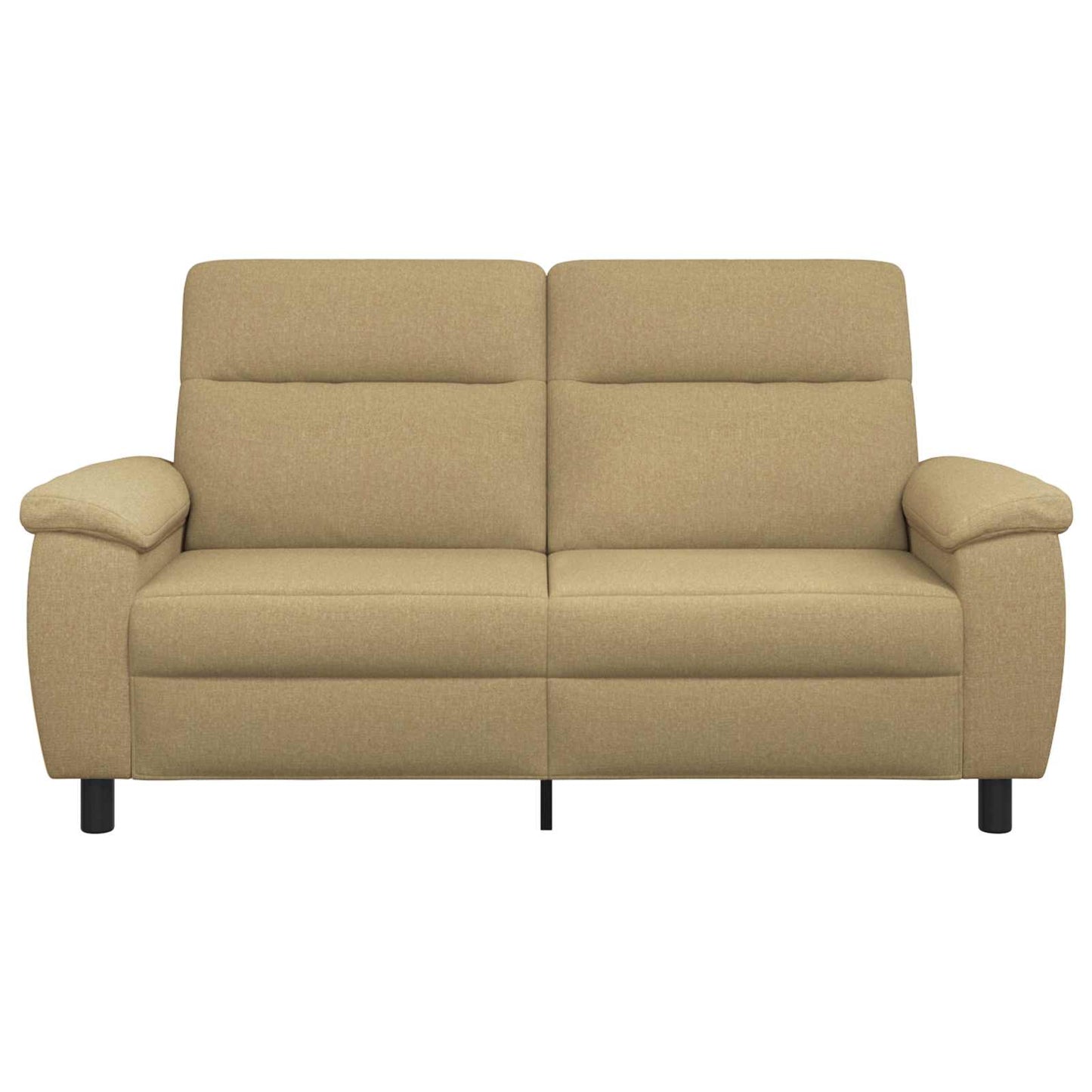 vidaXL Καναπές Ανοιχτό καφέ 178 x 90 x 95 εκ Ύφασμα