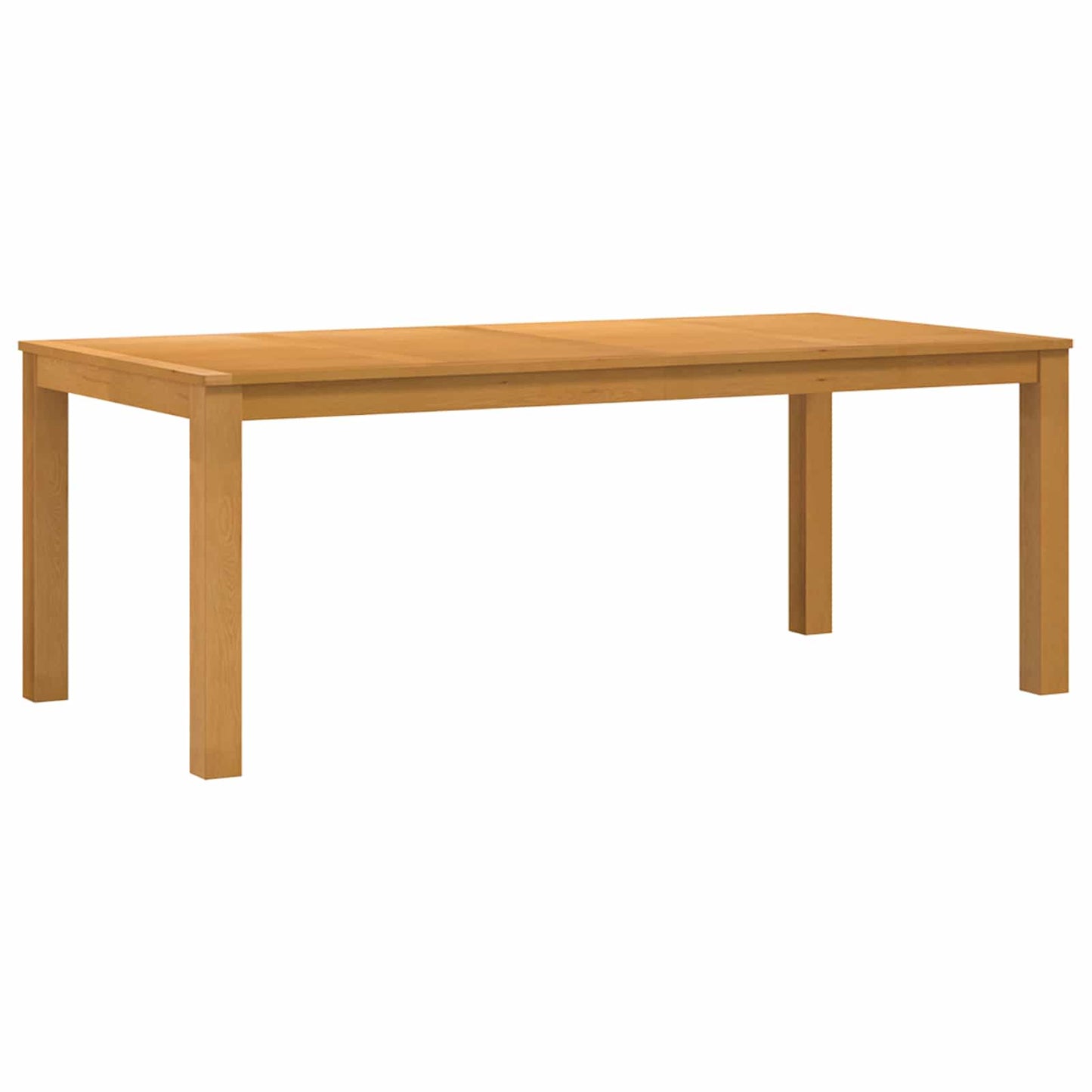 vidaXL Τραπεζαρία 200 x 100 x 75 cm Στερεό Ξύλο Δρυός Φυσικό