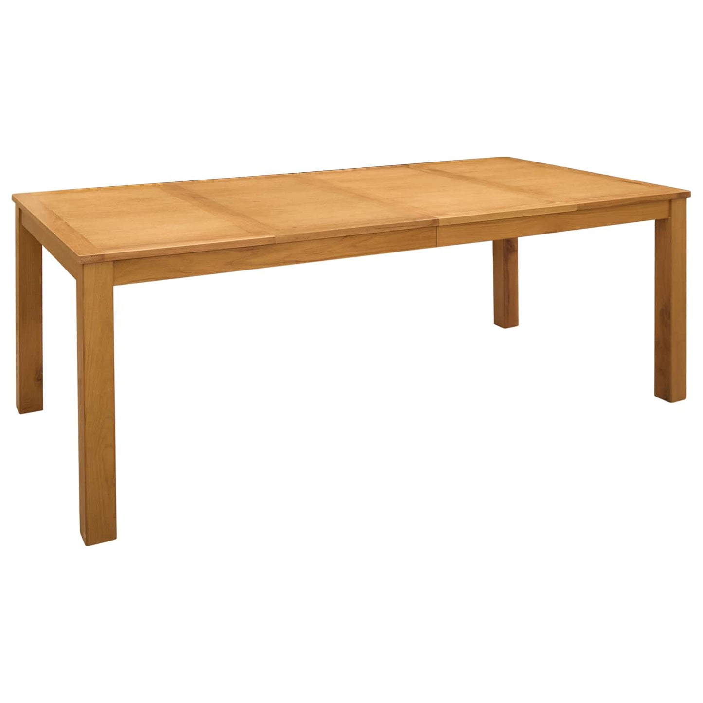vidaXL Τραπεζαρία 200 x 100 x 75 cm Στερεό Ξύλο Δρυός Φυσικό