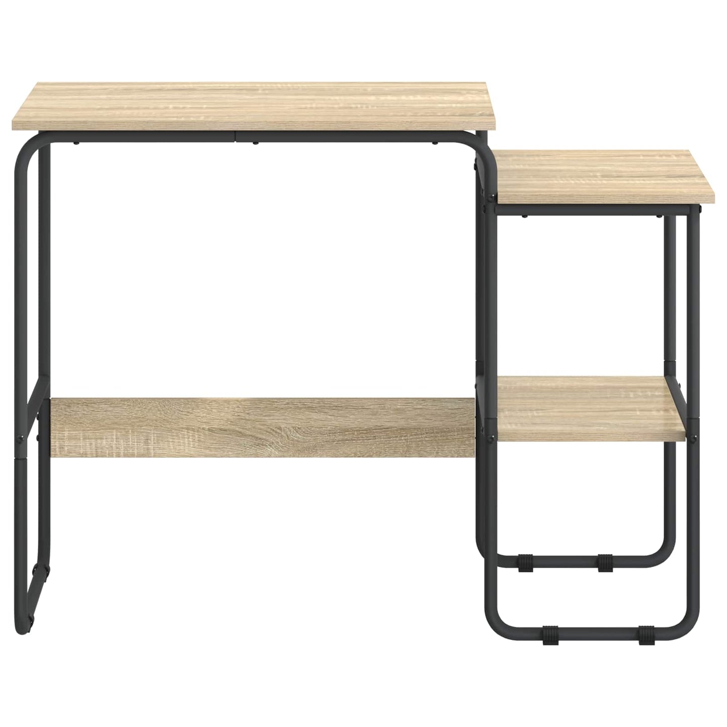 vidaXL Γραφείο με αποθηκευτικό χώρο Sonoma Δρυς 100 x 50 x 75 cm