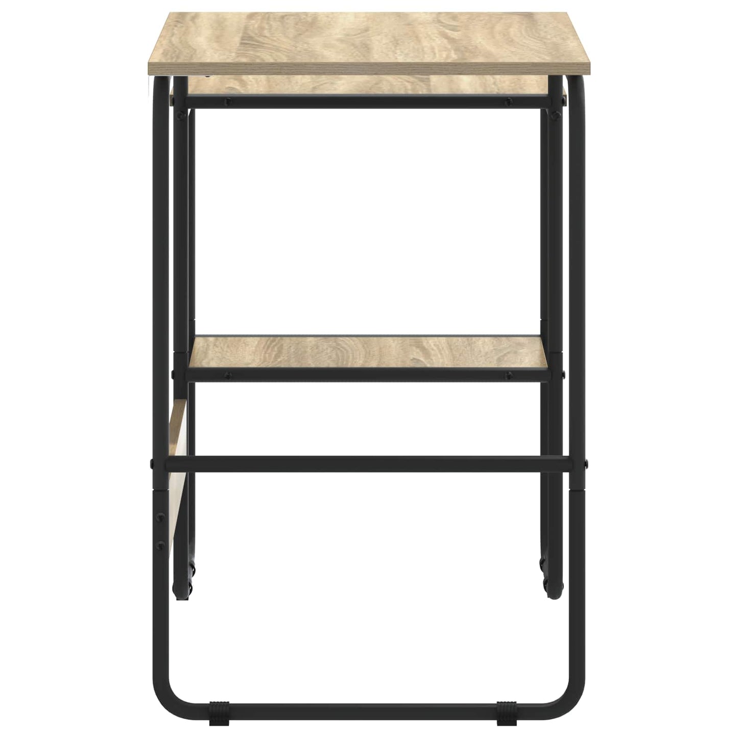 vidaXL Γραφείο με αποθηκευτικό χώρο Sonoma Δρυς 100 x 50 x 75 cm