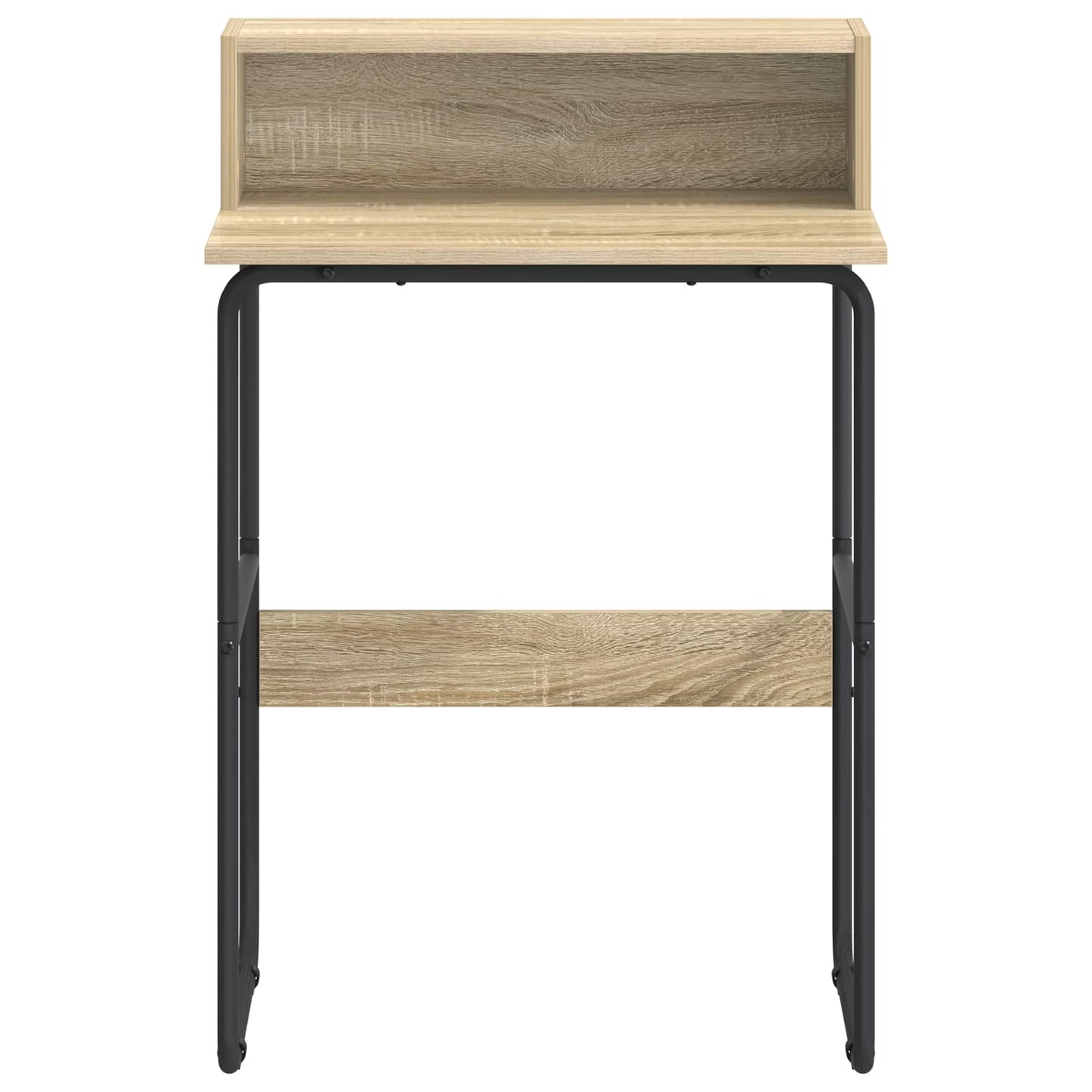 vidaXL Γραφείο με αποθηκευτικό χώρο Sonoma Δρυς 60 x 50 x 91 cm