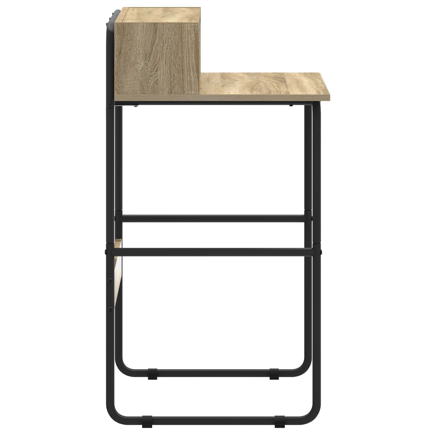 vidaXL Γραφείο με αποθηκευτικό χώρο Sonoma Δρυς 60 x 50 x 91 cm