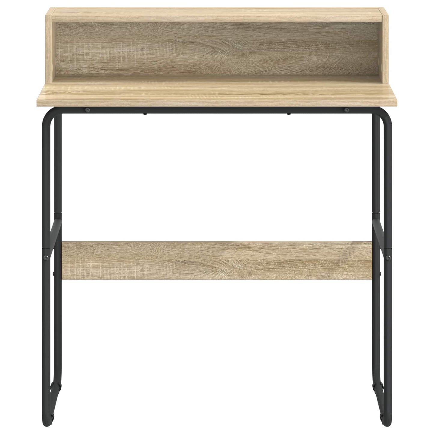 vidaXL Γραφείο με αποθηκευτικό χώρο Sonoma Δρυς 80 x 50 x 91 cm
