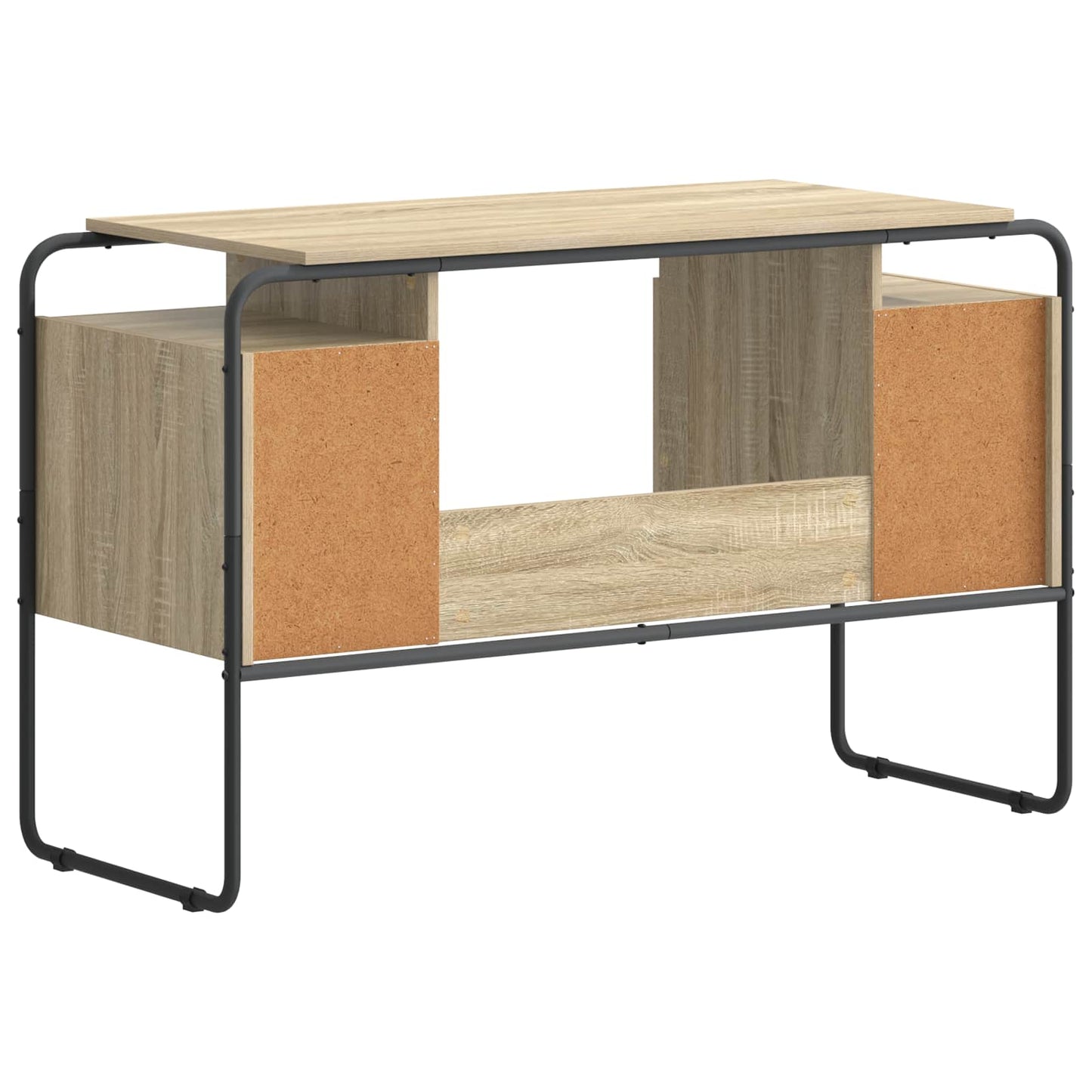 vidaXL Γραφείο με αποθηκευτικό χώρο Sonoma Δρυς 120 x 50,5 x 75,5 εκ.