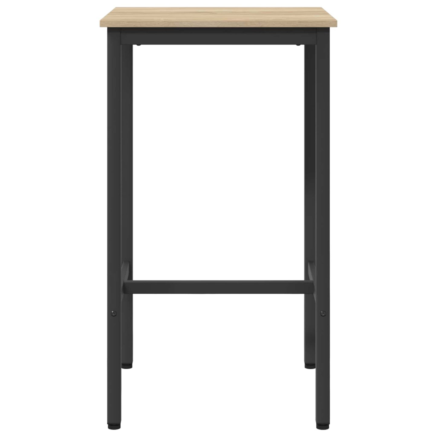 vidaXL Τραπέζι μπαρ 52 x 52 x 110 εκ Επεξεργασμένο Ξύλο Sonoma Δρυς