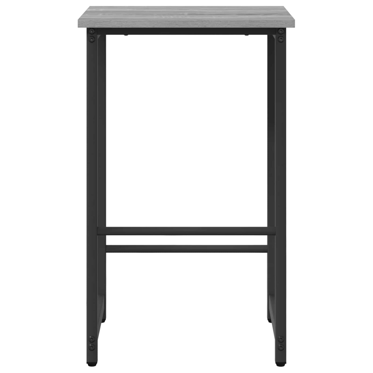 vidaXL Μπαρ σκαμπό 2 τμχ. Γκρι Sonoma 40 x 32 x 64 εκ