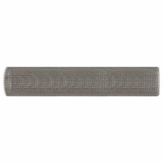 vidaXL Πλέγμα Οθόνης 60 x 200 cm 3 Mesh Ανοξείδωτο Ατσάλι 201 Ασημί