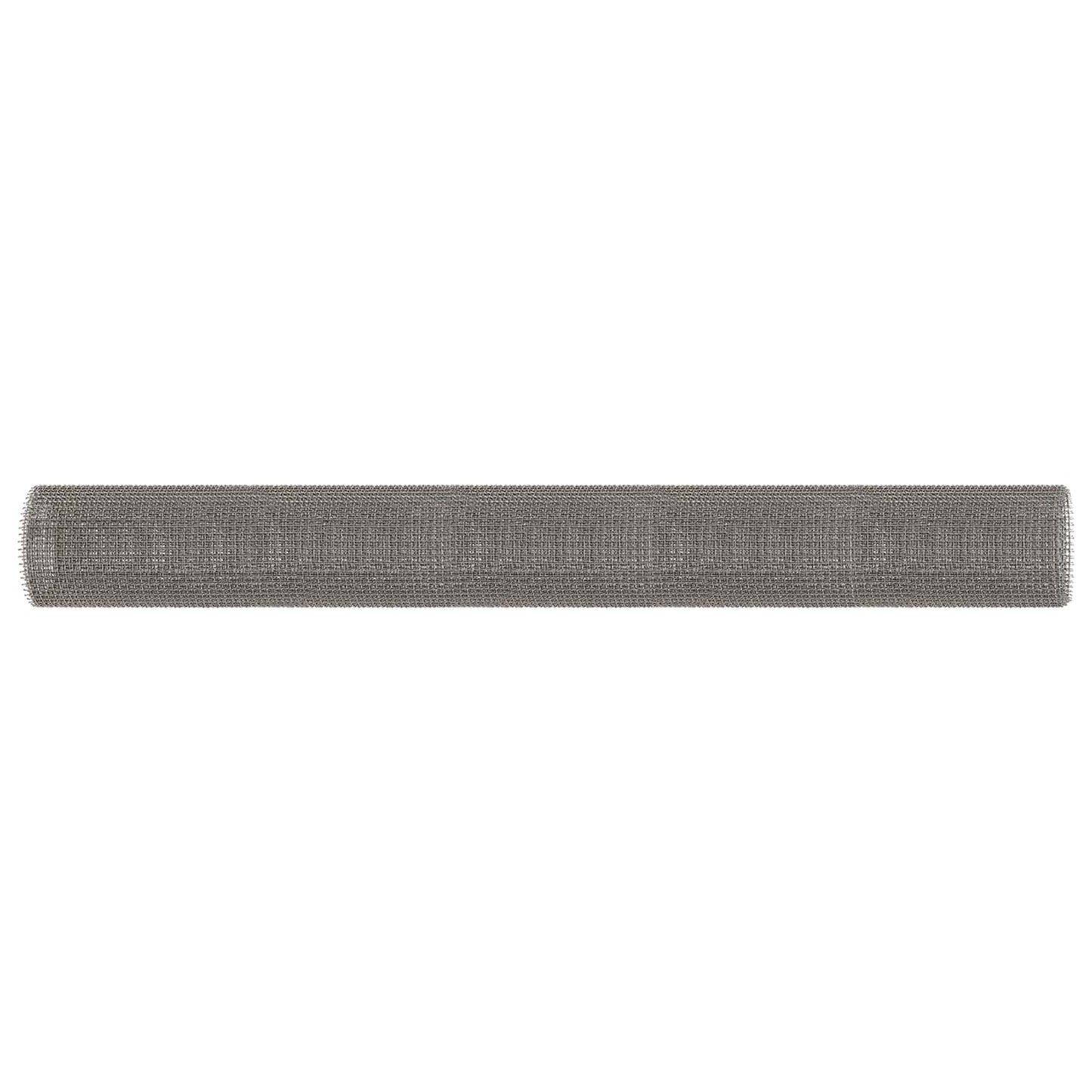 vidaXL Πλέγμα Οθόνης 100 x 500 cm 3 Mesh Ανοξείδωτο Ατσάλι 201 Ασημί