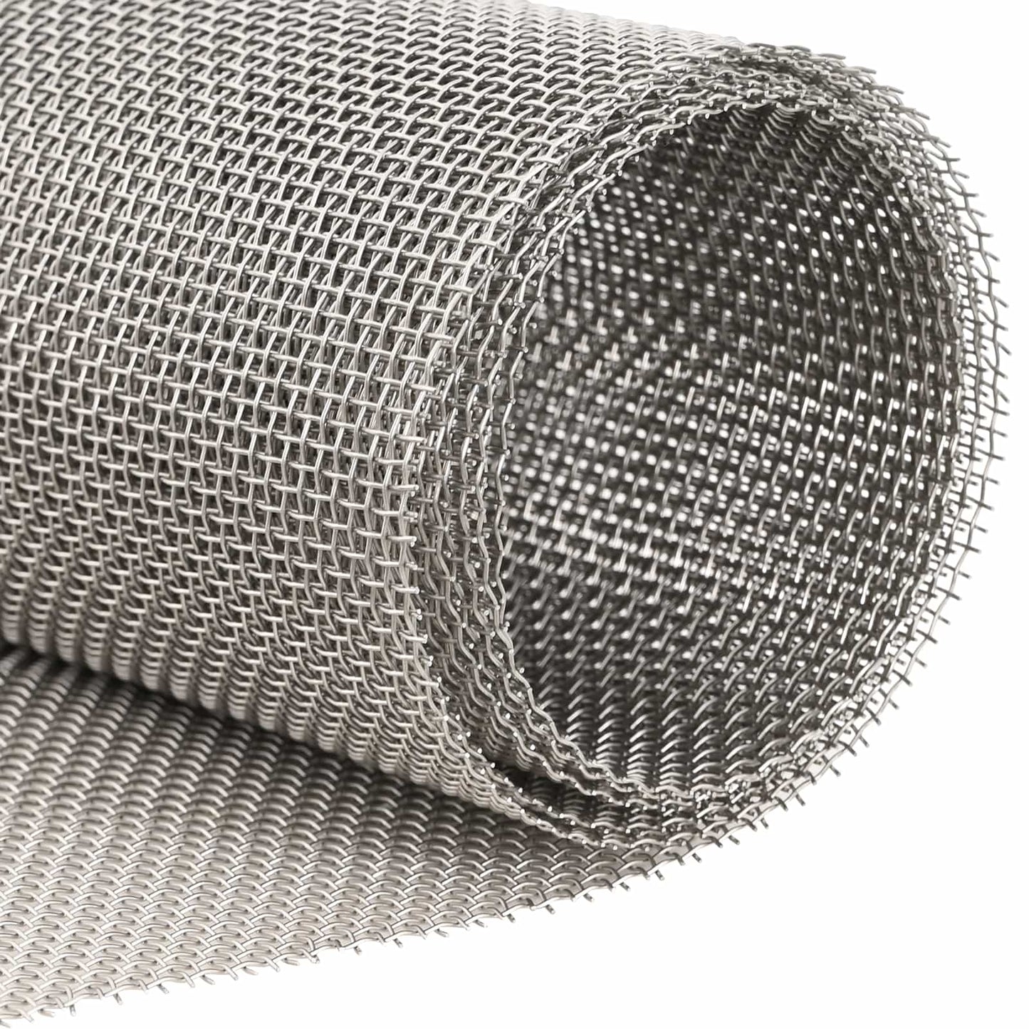 vidaXL Πλέγμα Οθόνης 40 x 200 cm 8 Mesh Ανοξείδωτο Ατσάλι 201 Ασημί