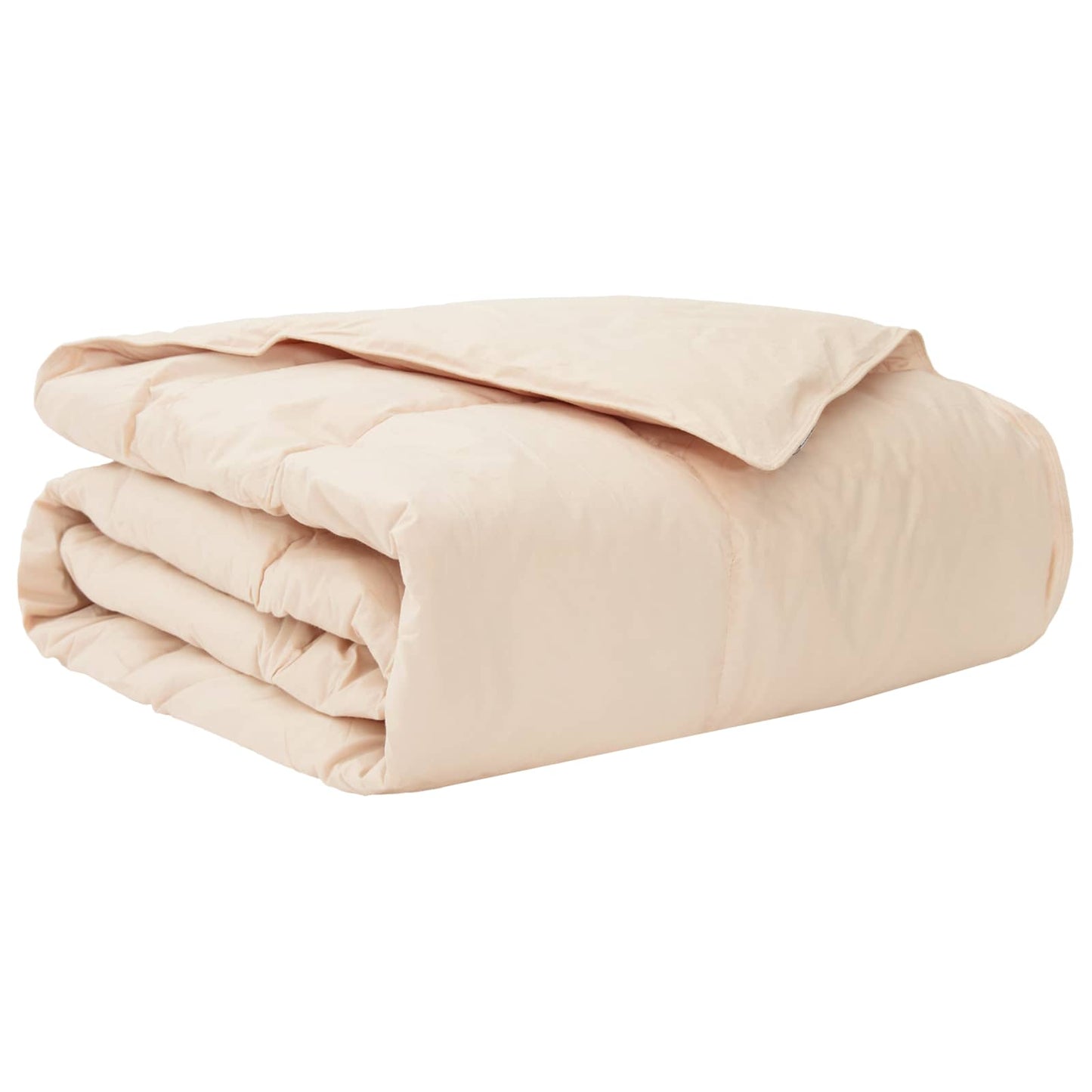 vidaXL Καλοκαιρινό Παπλωματοθήκη Μπεζ 140 x 220 cm 100% Φυσικός Καπόκ