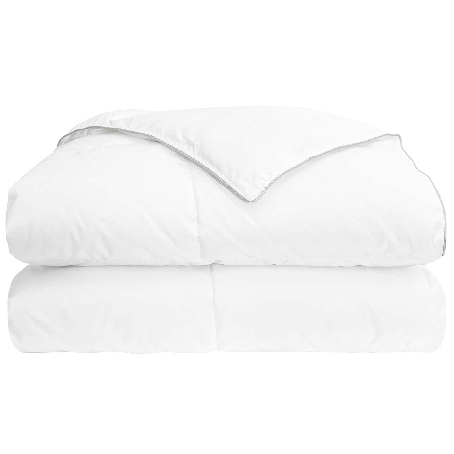 vidaXL Καλοκαιρινό Παπλωματοθήκη Λευκό 200 x 220 cm Μπαμπού