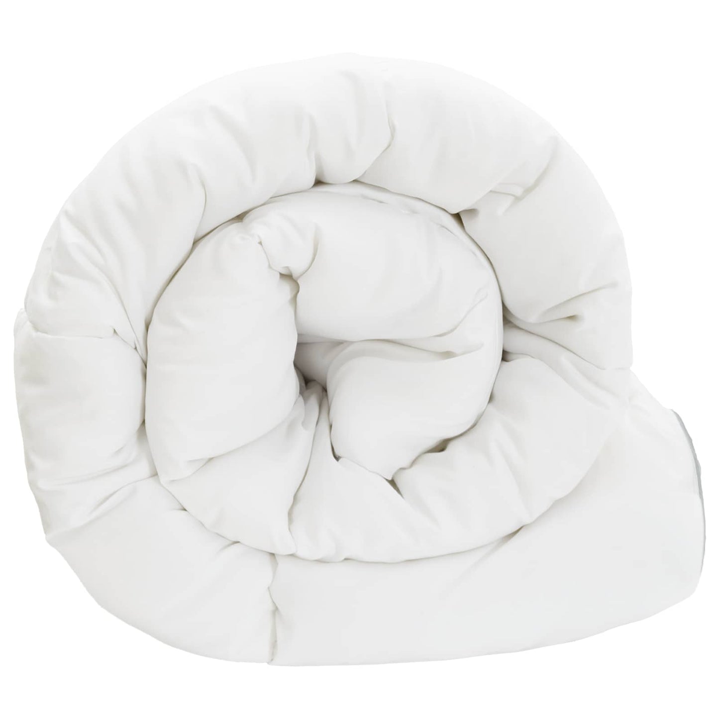 vidaXL Χειμερινό Παπλωματοθήκη Λευκό 240 x 220 cm Μπαμπού