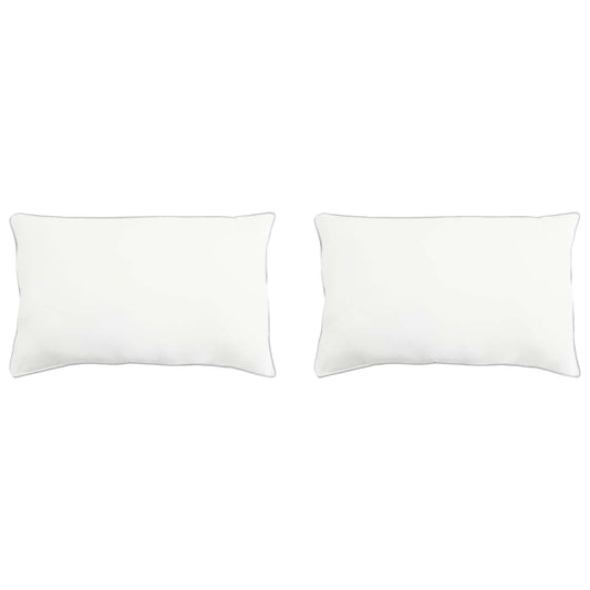 vidaXL Μαξιλάρι 2 τμχ. 40 x 80 cm Ίνες μπαμπού Λευκό