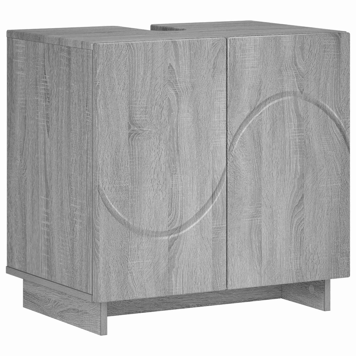 vidaXL Σετ Ντουλαπιών Μπάνιου 2 τμχ. Γκρι Sonoma Επεξεργασμένο Ξύλο