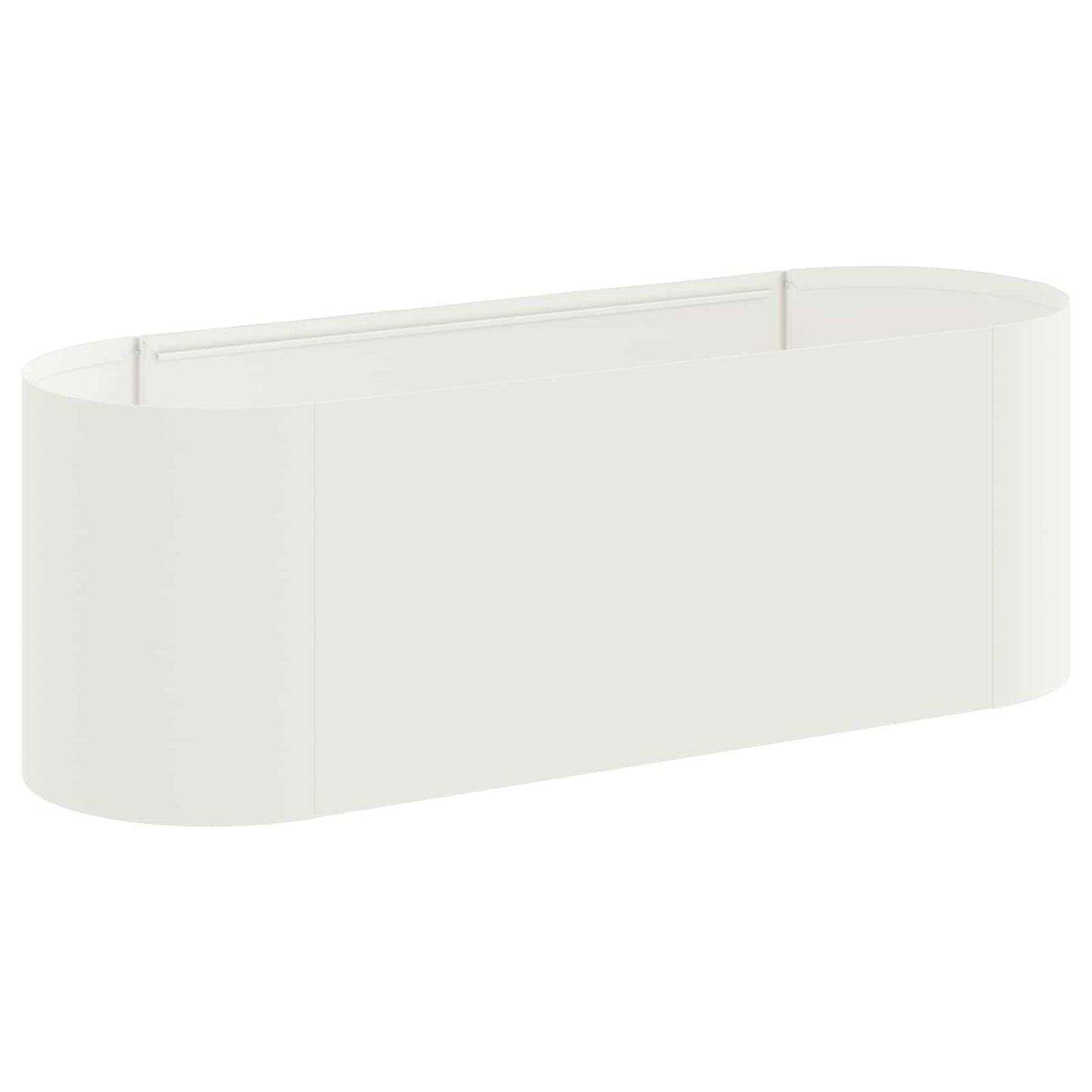 vidaXL Υψωμένο Κρεβάτι Κήπου Λευκό 120 x 40 x 40 εκ