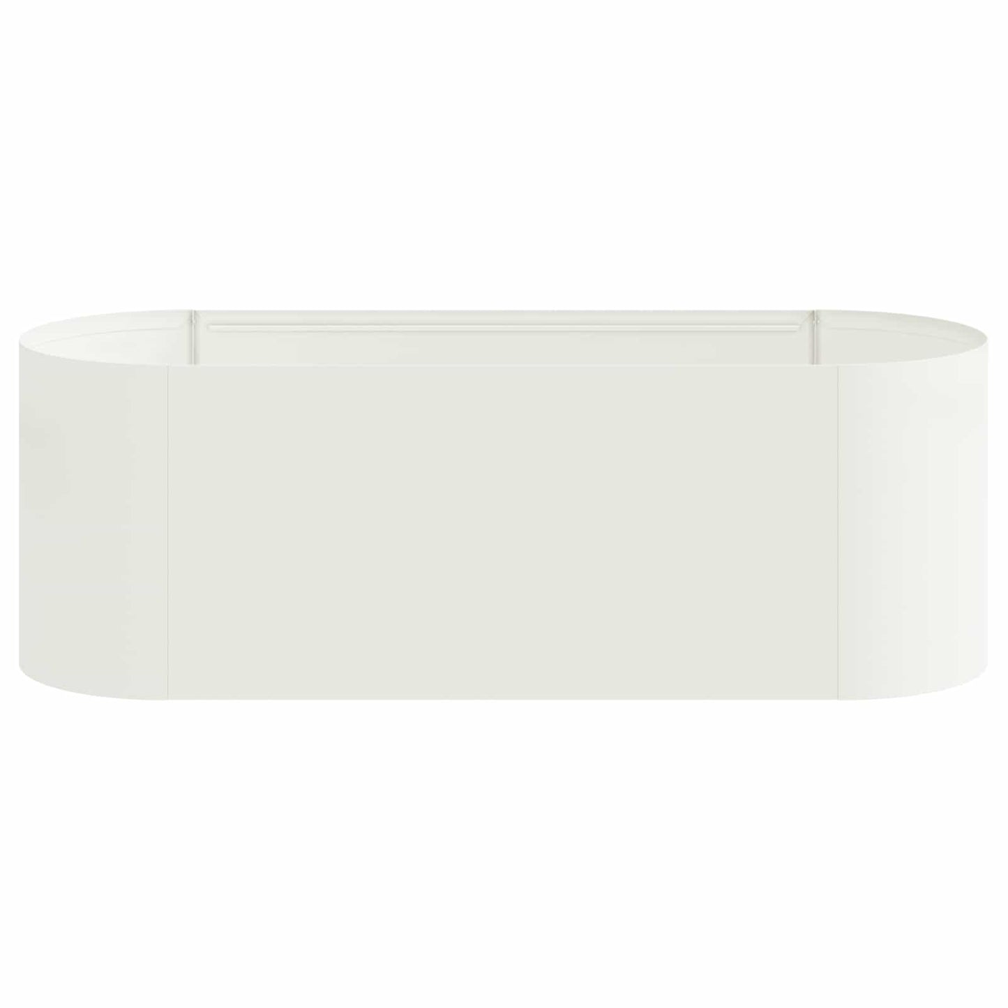 vidaXL Υψωμένο Κρεβάτι Κήπου Λευκό 120 x 40 x 40 εκ