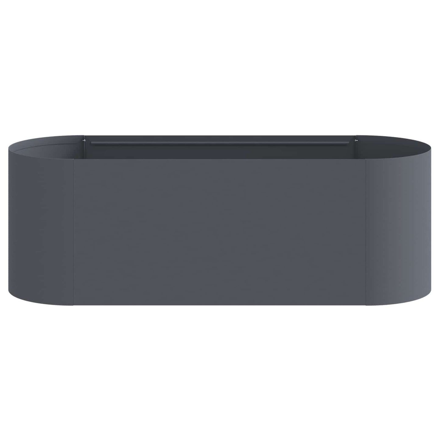 vidaXL Υψωμένο Κρεβάτι Κήπου Ανθρακί 120 x 40 x 40 εκ