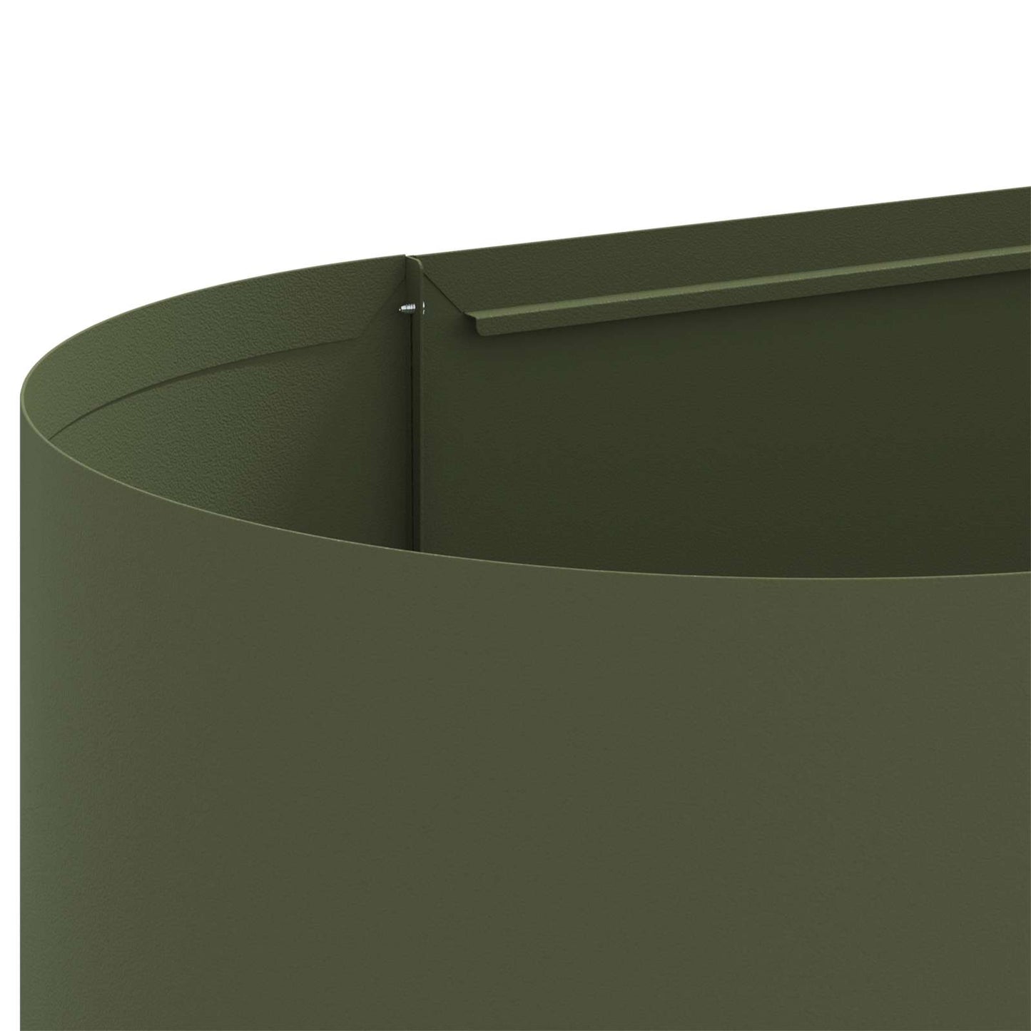 vidaXL Υψωμένο Κρεβάτι Κήπου Λαδί 280 x 40 x 40 εκ.