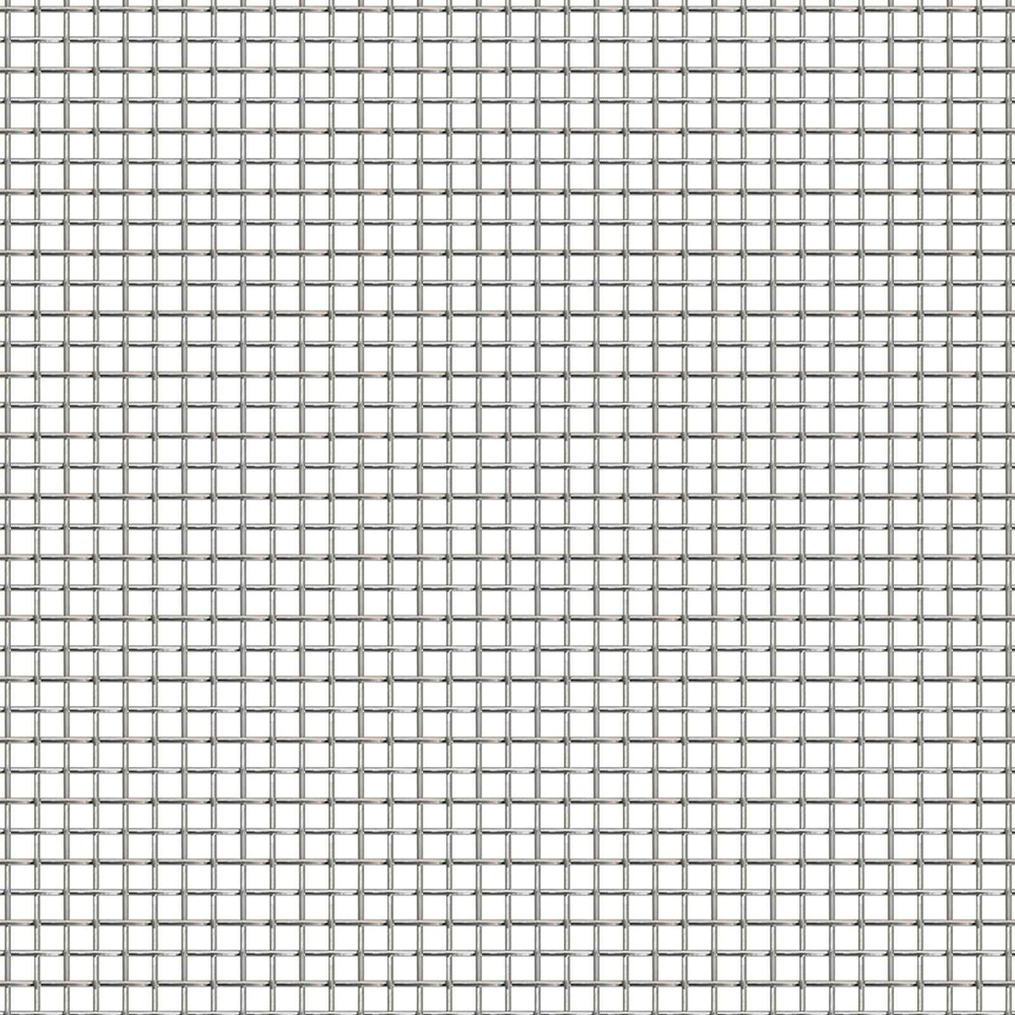 vidaXL Πλέγμα Οθόνης 60 x 1000 cm 20 Mesh Ανοξείδωτο Ατσάλι 201 Ασημί