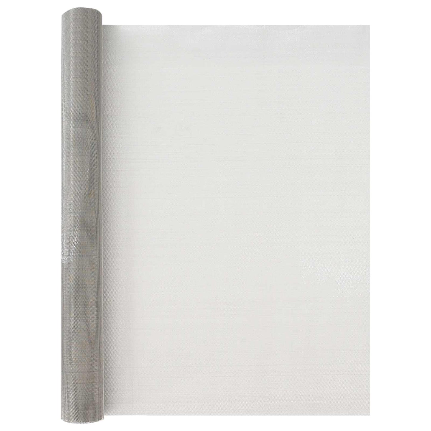 vidaXL Πλέγμα Οθόνης 80 x 500 cm 20 Mesh Ανοξείδωτο Ατσάλι 201 Ασημί