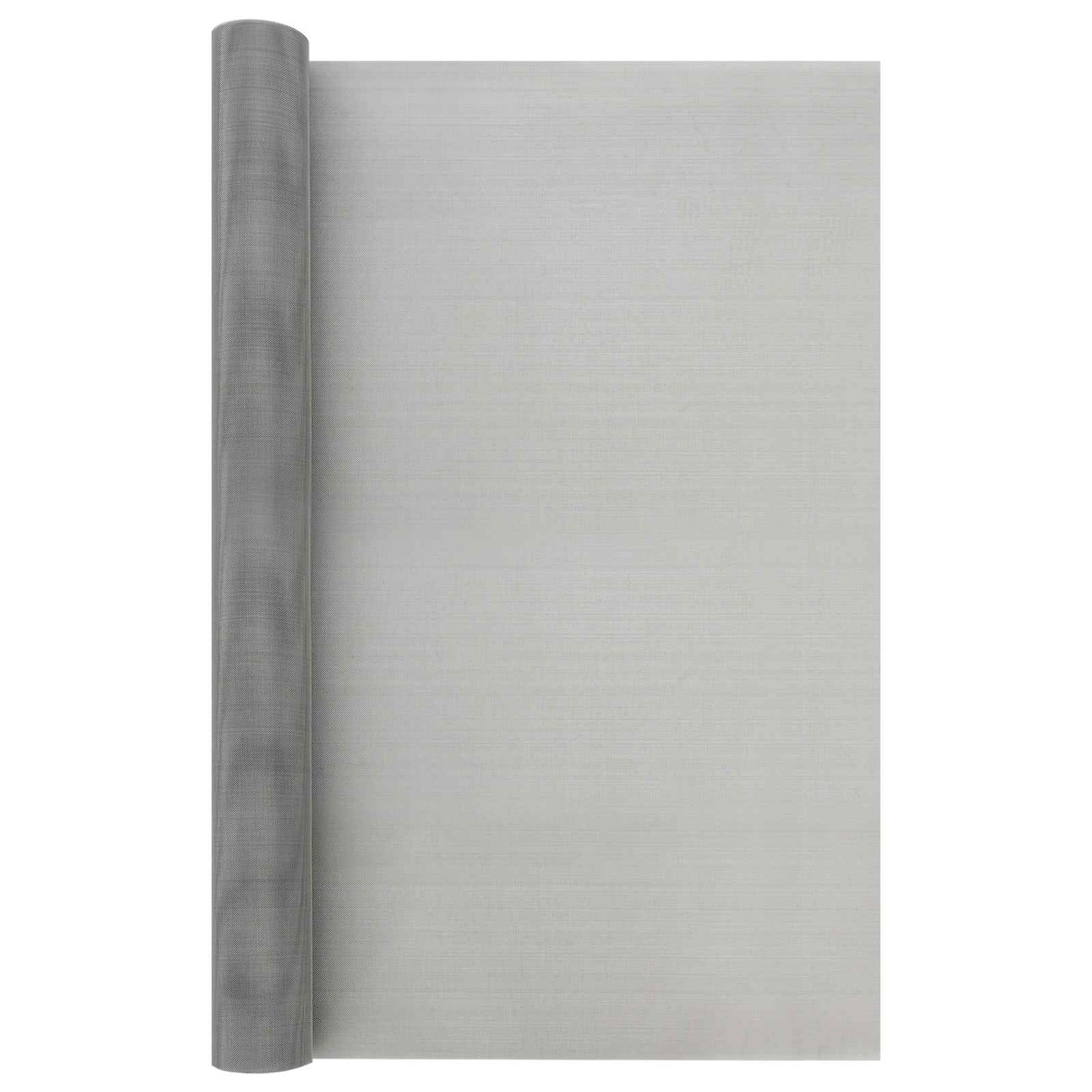vidaXL Πλέγμα Οθόνης 80 x 500 cm 30 Mesh Ανοξείδωτο Ατσάλι 201 Ασημί