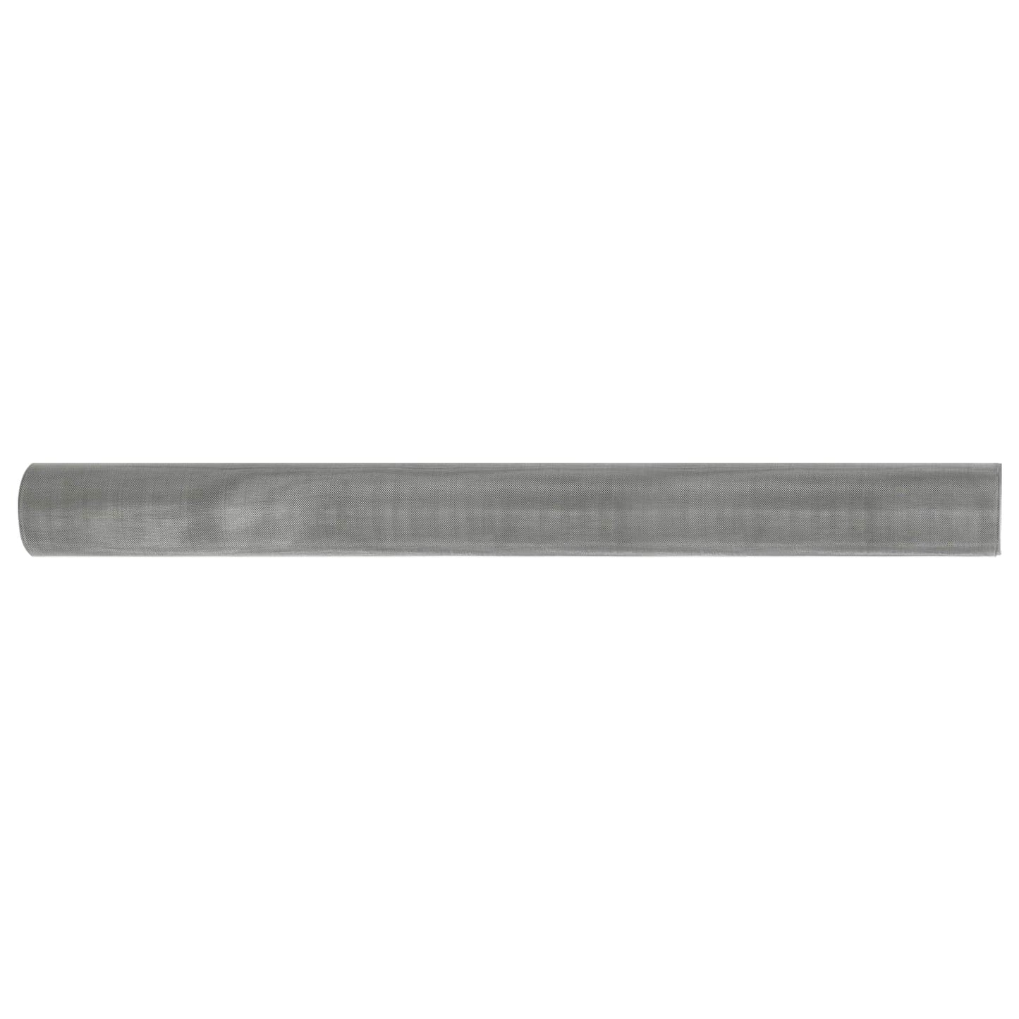 vidaXL Πλέγμα Οθόνης 80 x 1000 cm 30 Mesh Ανοξείδωτο Ατσάλι 201 Ασημί