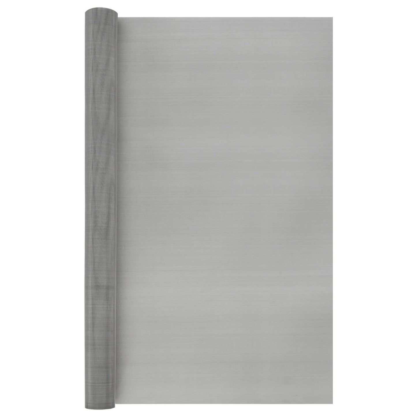 vidaXL Πλέγμα Οθόνης 80 x 1000 cm 60 Mesh Ανοξείδωτο Ατσάλι 201 Ασημί