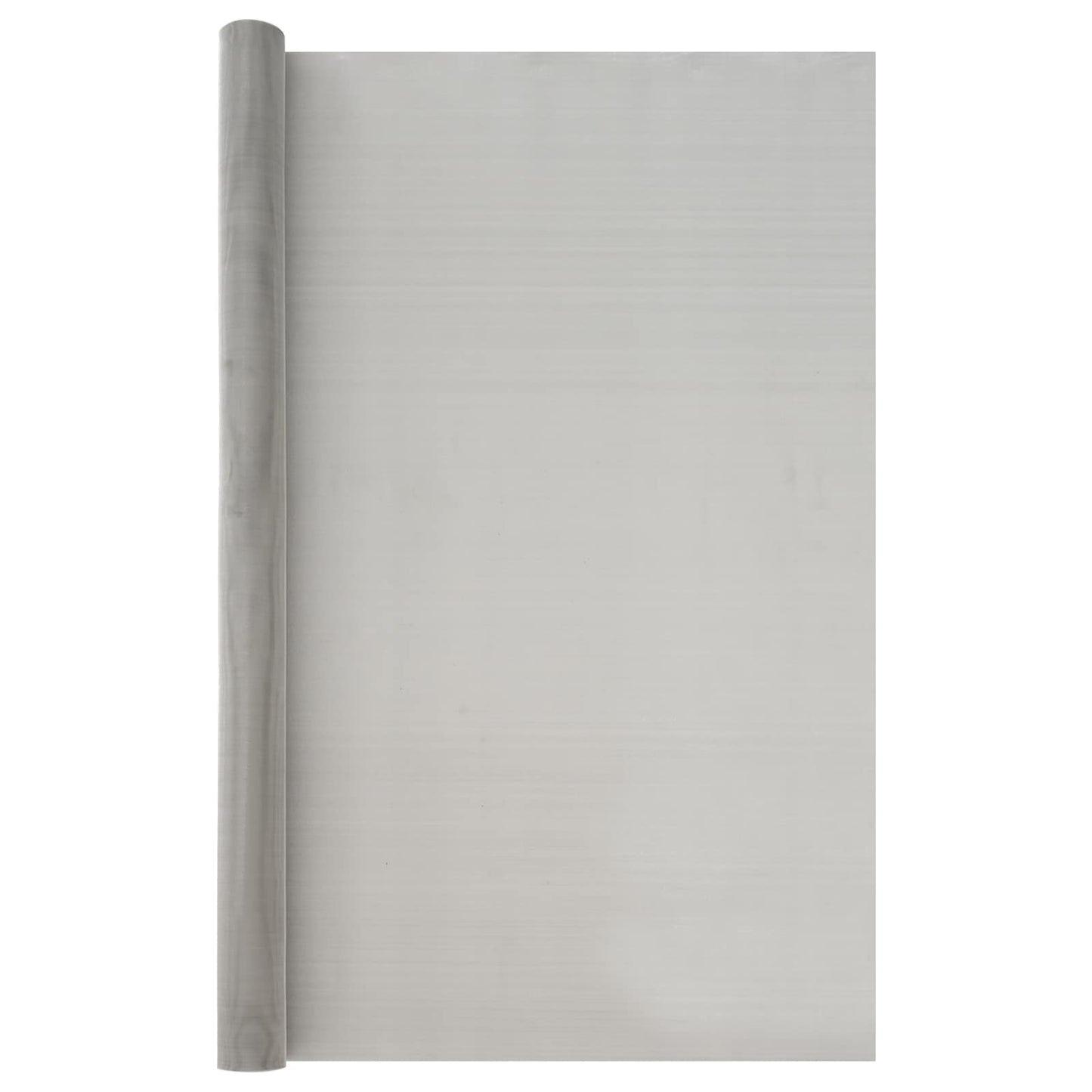 vidaXL Πλέγμα Οθόνης 100 x 500 cm 60 Mesh Ανοξείδωτο Ατσάλι 201 Ασημί