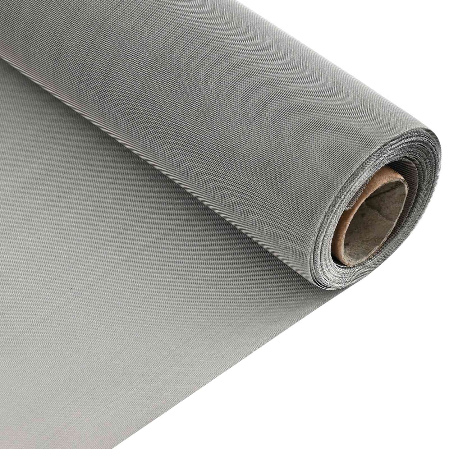 vidaXL Πλέγμα Οθόνης 120 x 1000 cm 60 Mesh Ανοξείδωτο Ατσάλι 201 Ασημί