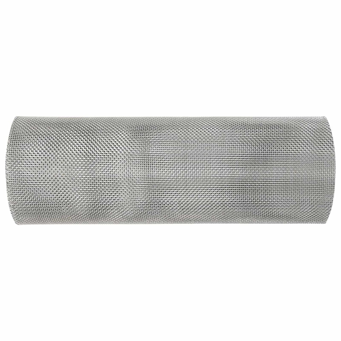 vidaXL Πλέγμα Οθόνης 20 x 2000 εκ 18 mesh Ανοξείδωτο Ατσάλι 304 Ασημί