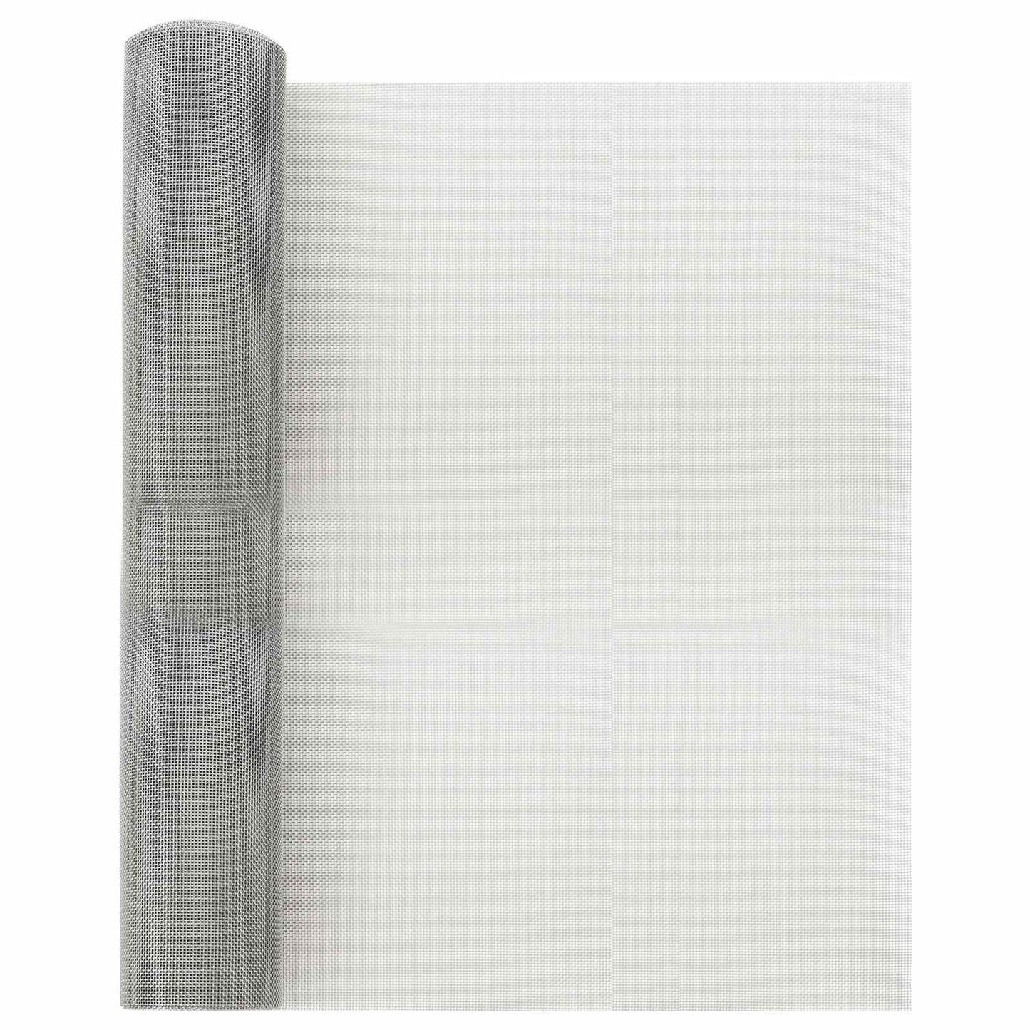 vidaXL Πλέγμα Οθόνης 40 x 500 εκ 18 mesh Ανοξείδωτο Ατσάλι 304 Ασημί