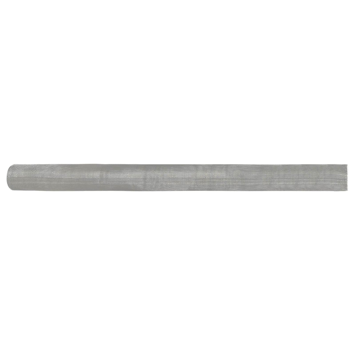 vidaXL Πλέγμα Οθόνης 80 x 500 cm 18 mesh Ανοξείδωτο Ατσάλι 304 Ασημί