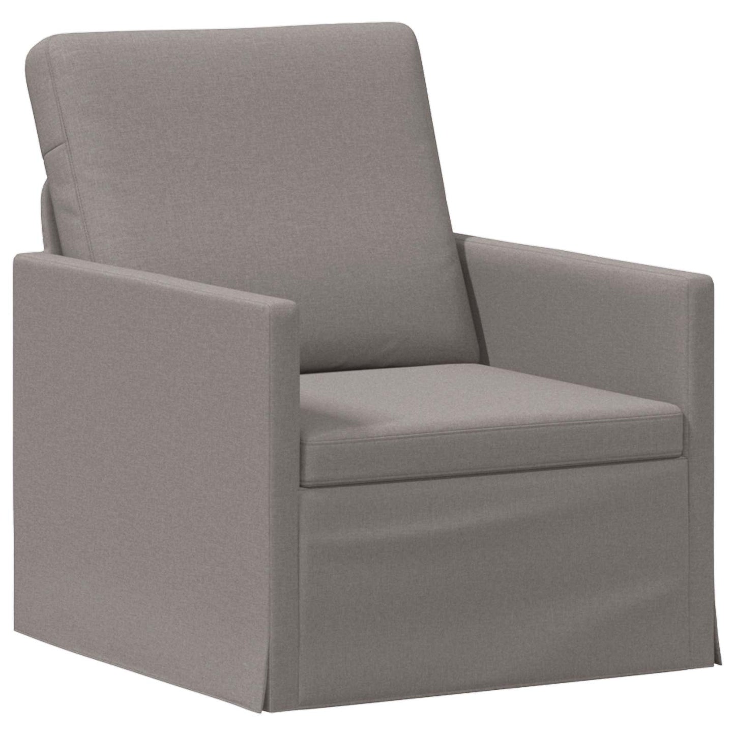 vidaXL Πολυθρόνα Taupe 70 x 81 x 82 εκ. Ύφασμα