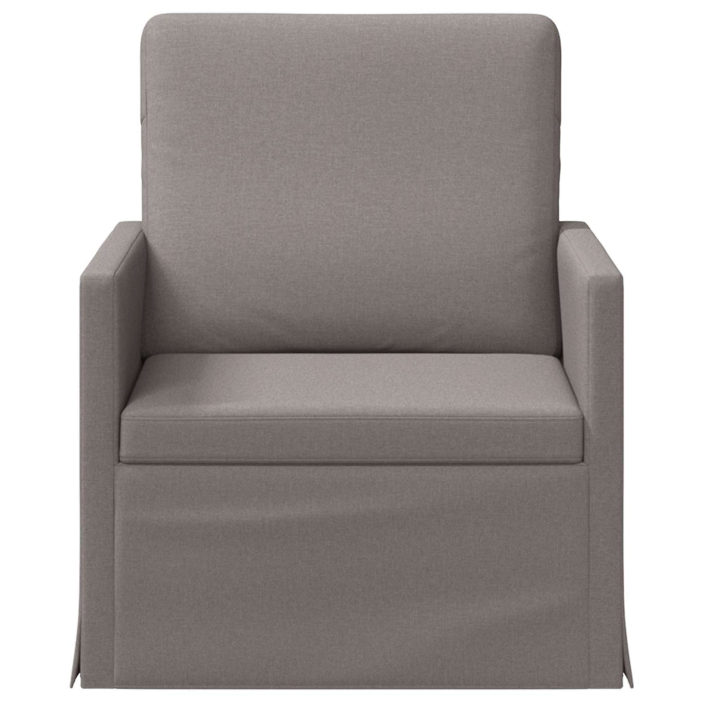 vidaXL Πολυθρόνα Taupe 70 x 81 x 82 εκ. Ύφασμα